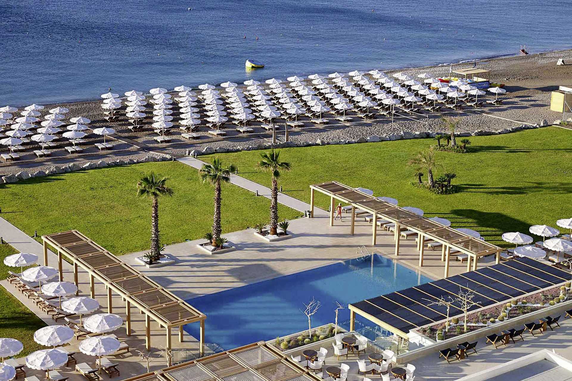 Hotelli Mitsis Alila Resort & Spa, Rodos, Kreikka.