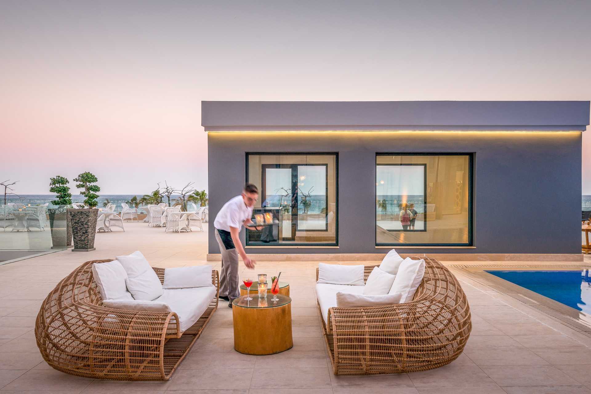 Hotelli Mitsis Alila Resort & Spa, Rodos, Kreikka.