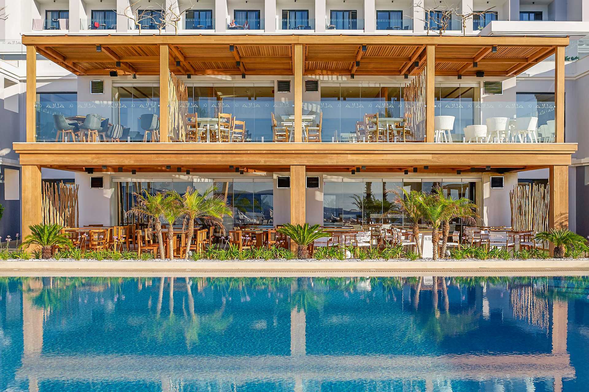 Hotelli Mitsis Alila Resort & Spa, Rodos, Kreikka.