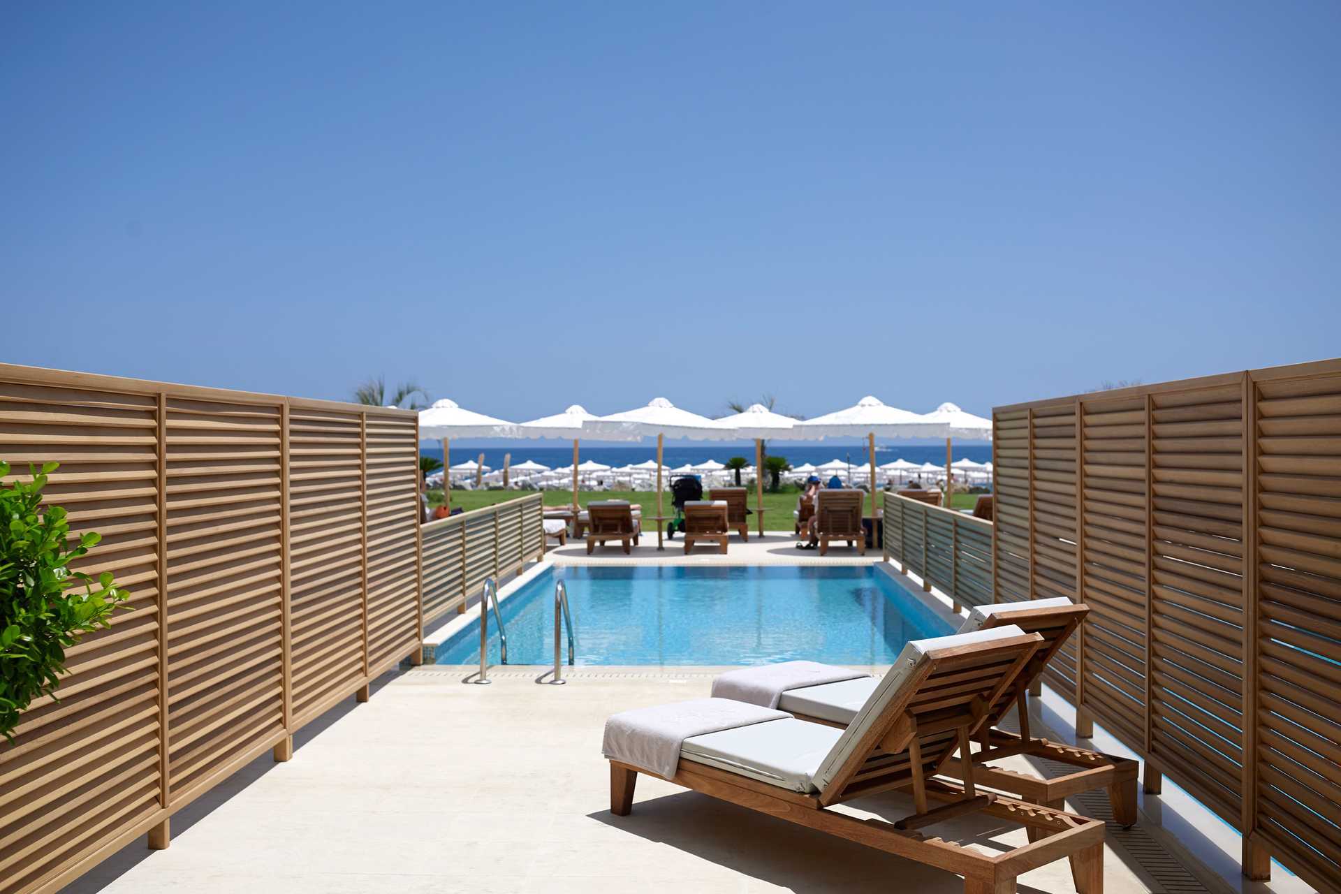 Hotelli Mitsis Alila Resort & Spa, Rodos, Kreikka.