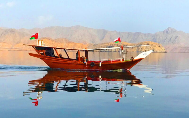 Musandam Khasab - Päivä Omanissa