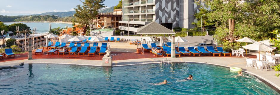 Allas. Hotelli Orchidacea Resort, Kata Beach, Phuket, Thaimaa.