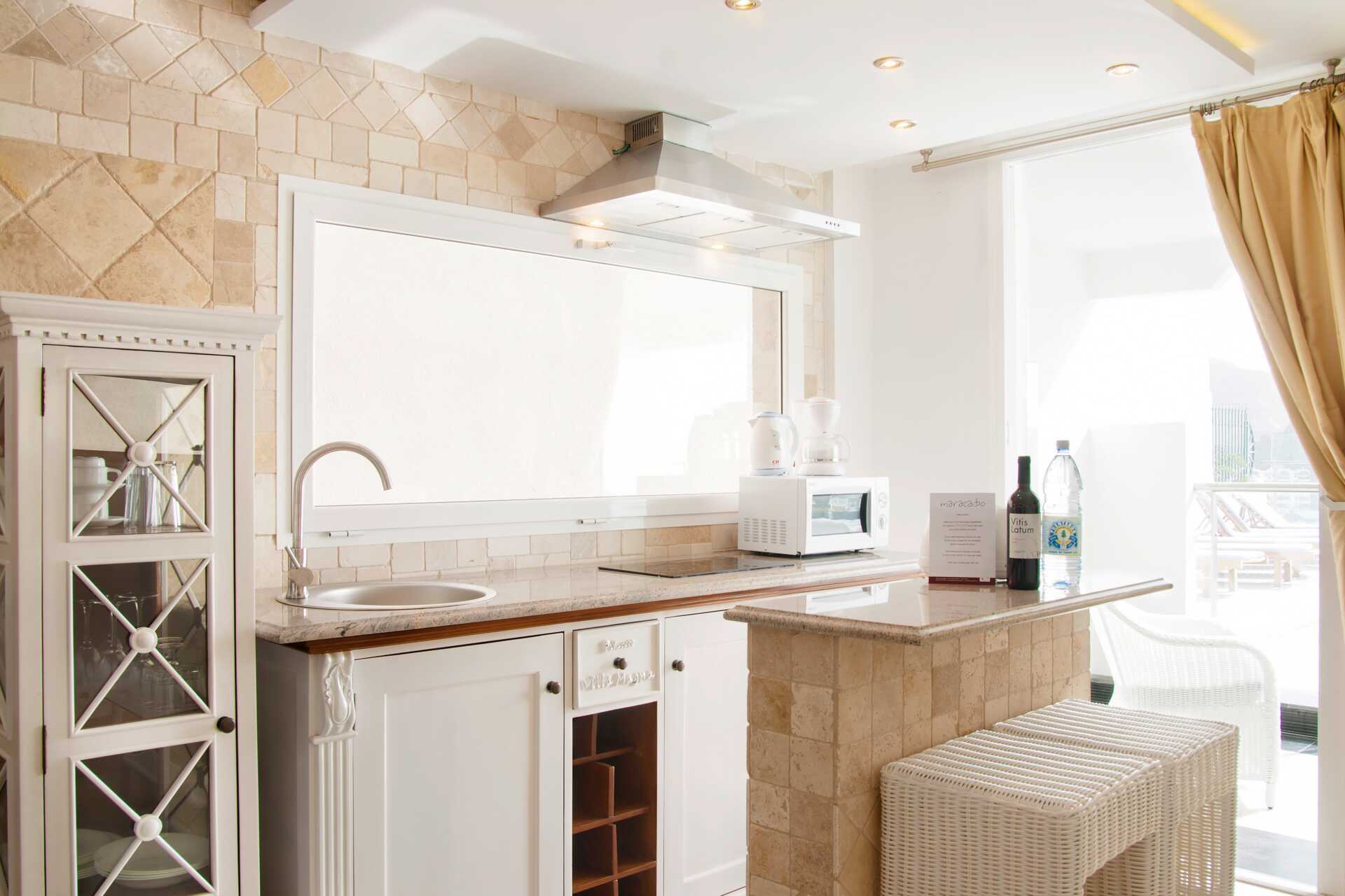 Superior kahden huoneen huoneisto Hotel Villa Magnassa Puerto Ricossa, Gran Canarialla.