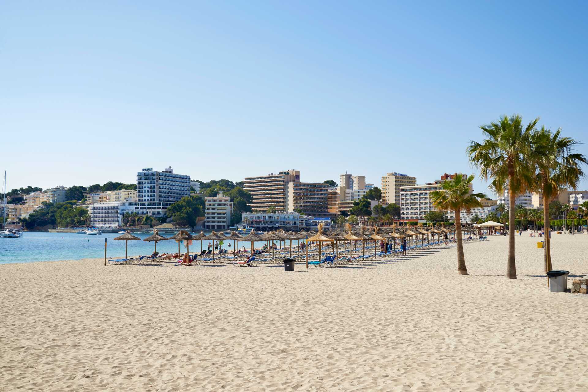Palma Novan ranta, Mallorca.