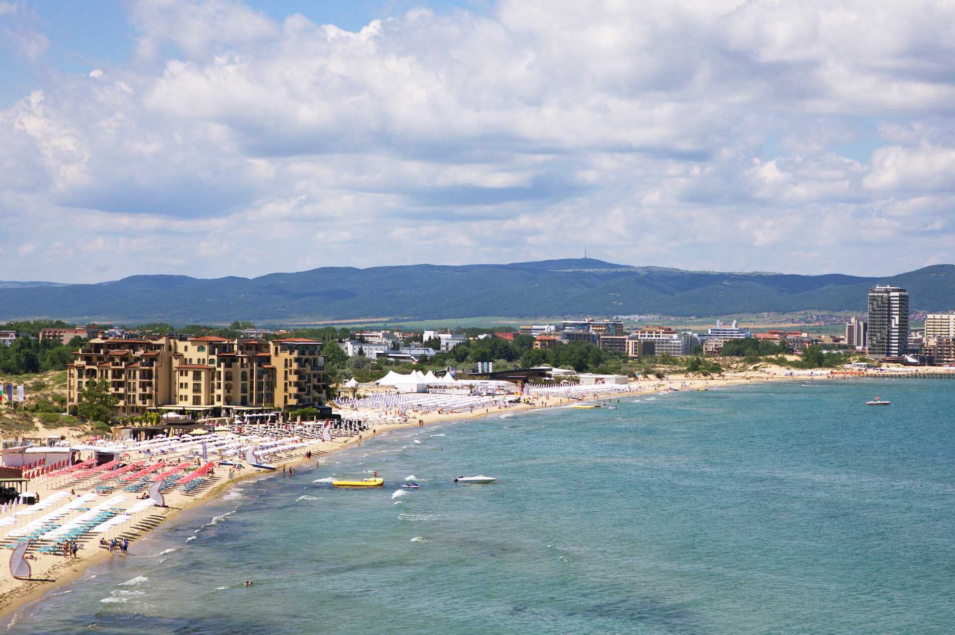 Maisema, Hotelli Paradiso, Nessebar, Bulgaria.