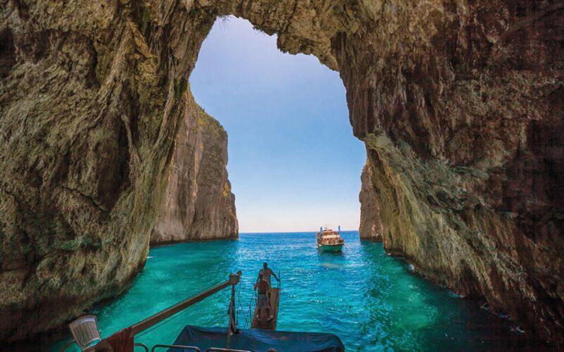 Naapurisaaret Paxos ja Antipaxos sekä Paxos Joonianmeri