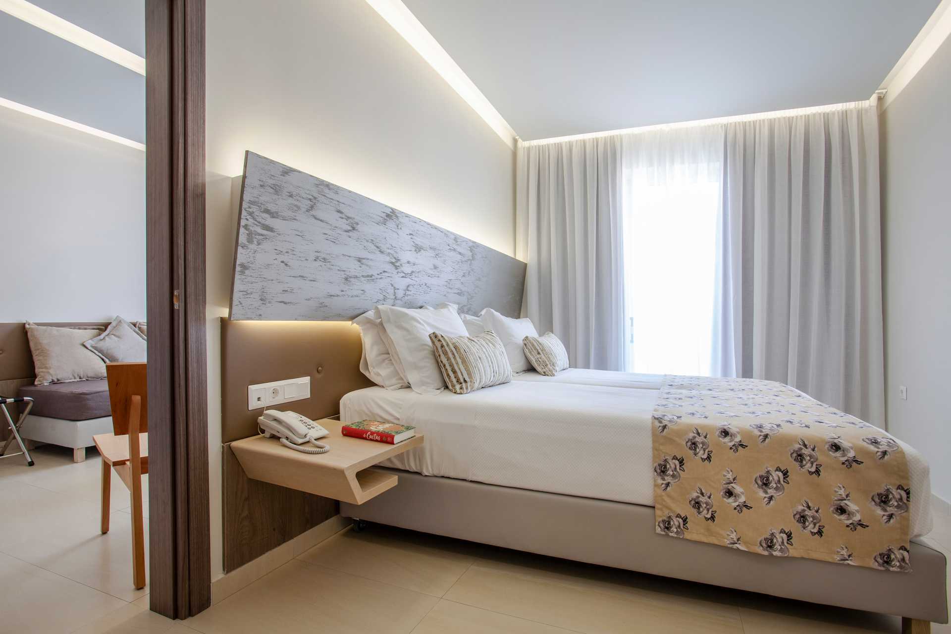 Perhehuone Hotel Melrosessa Rethymnonissa Kreetalla, Kreikassa.