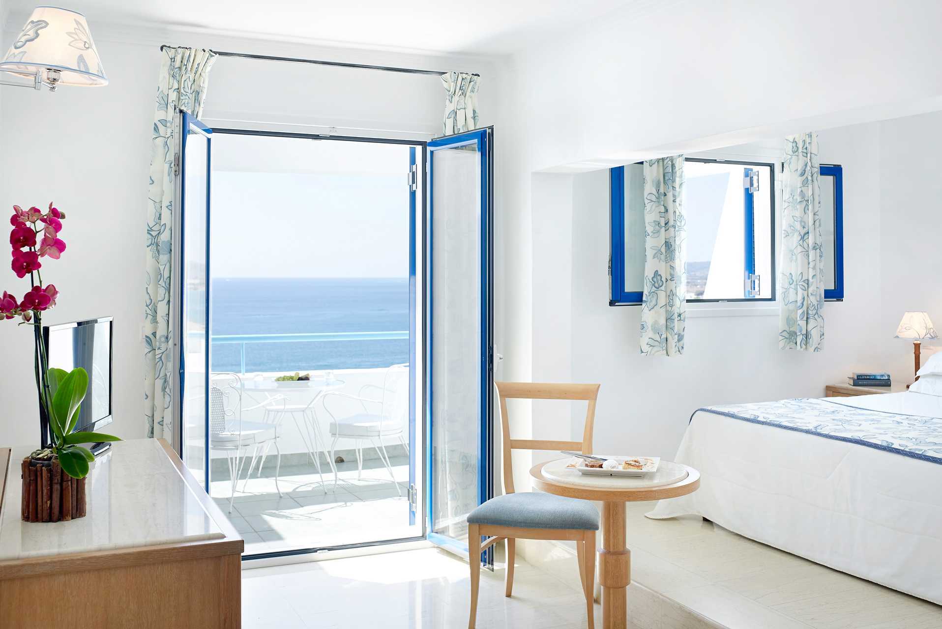 Perhehuone hotellissa Mitsis Norida Beach Hotel Kosissa, Kreikassa.