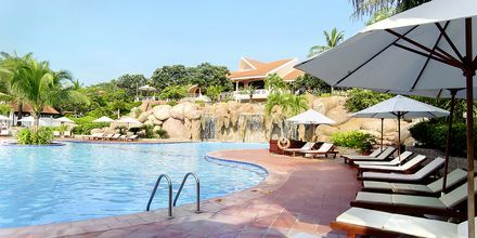 Allasalue, Hotelli Phu Hai Resort, Phan Thiet, Vietnam.