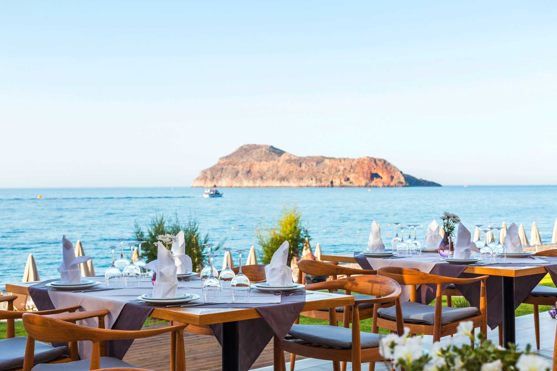 Hotelli Blue Dome. Platanias, Kreeta, Kreikka.