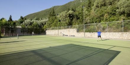 Tennistä, Hotelli Porto Galini, Lefkas.
