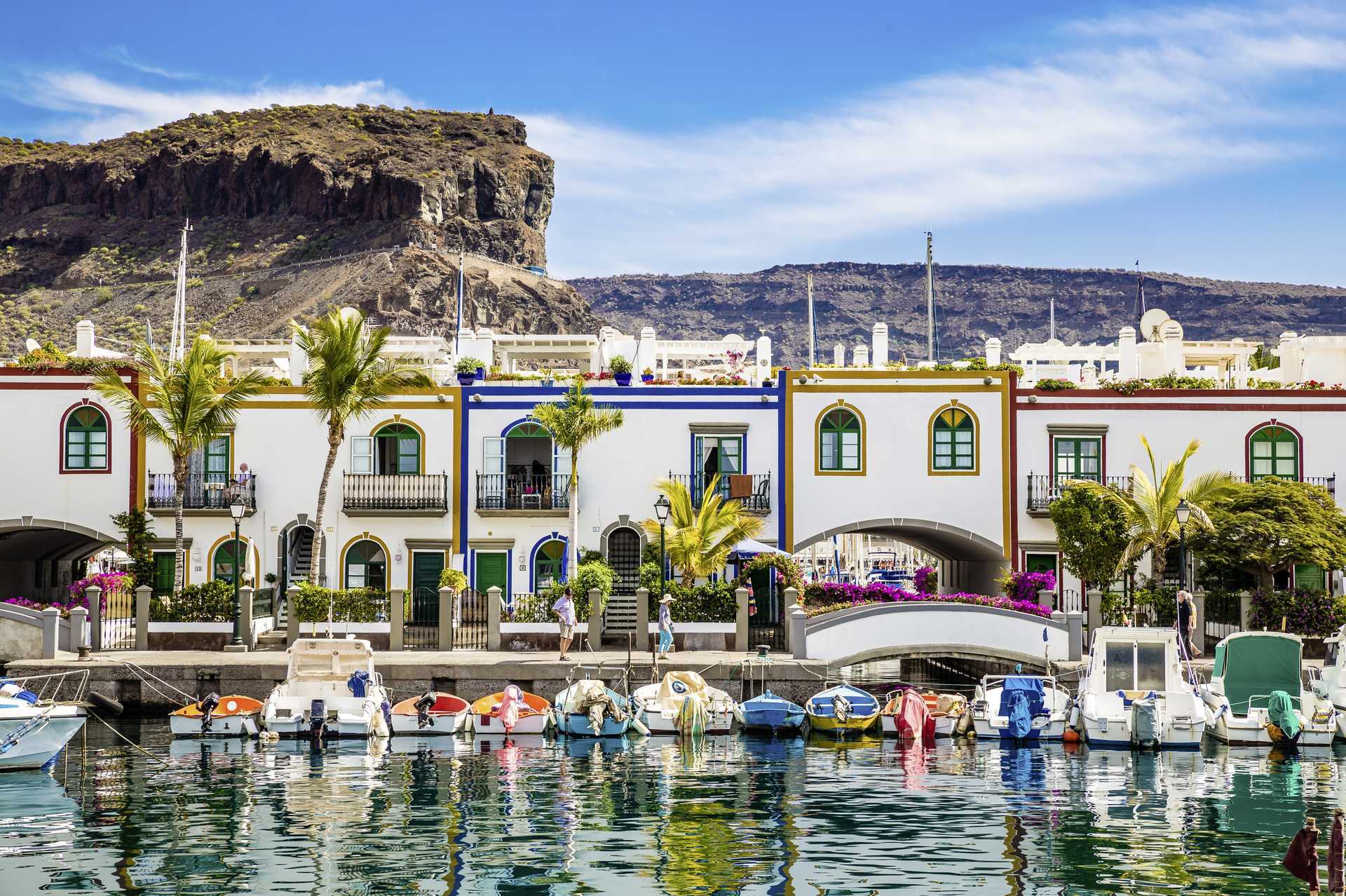 Viehättävä Puerto de Mogan