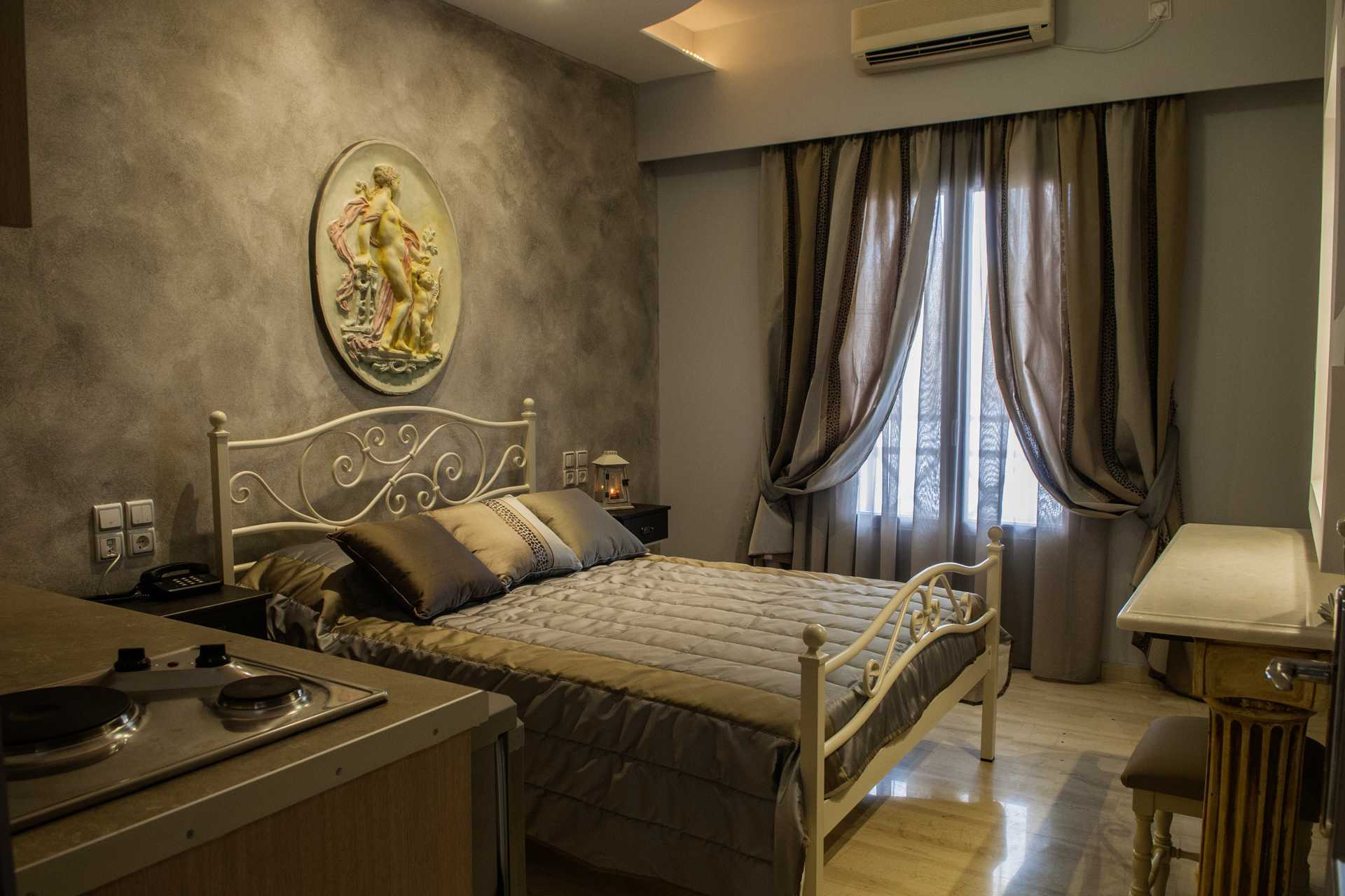 Remontoitu yksiö Polydefkisissä.