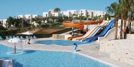 Allas vesiliukumäillä, Hotelli Rethymno Mare Resort, Kreeta.