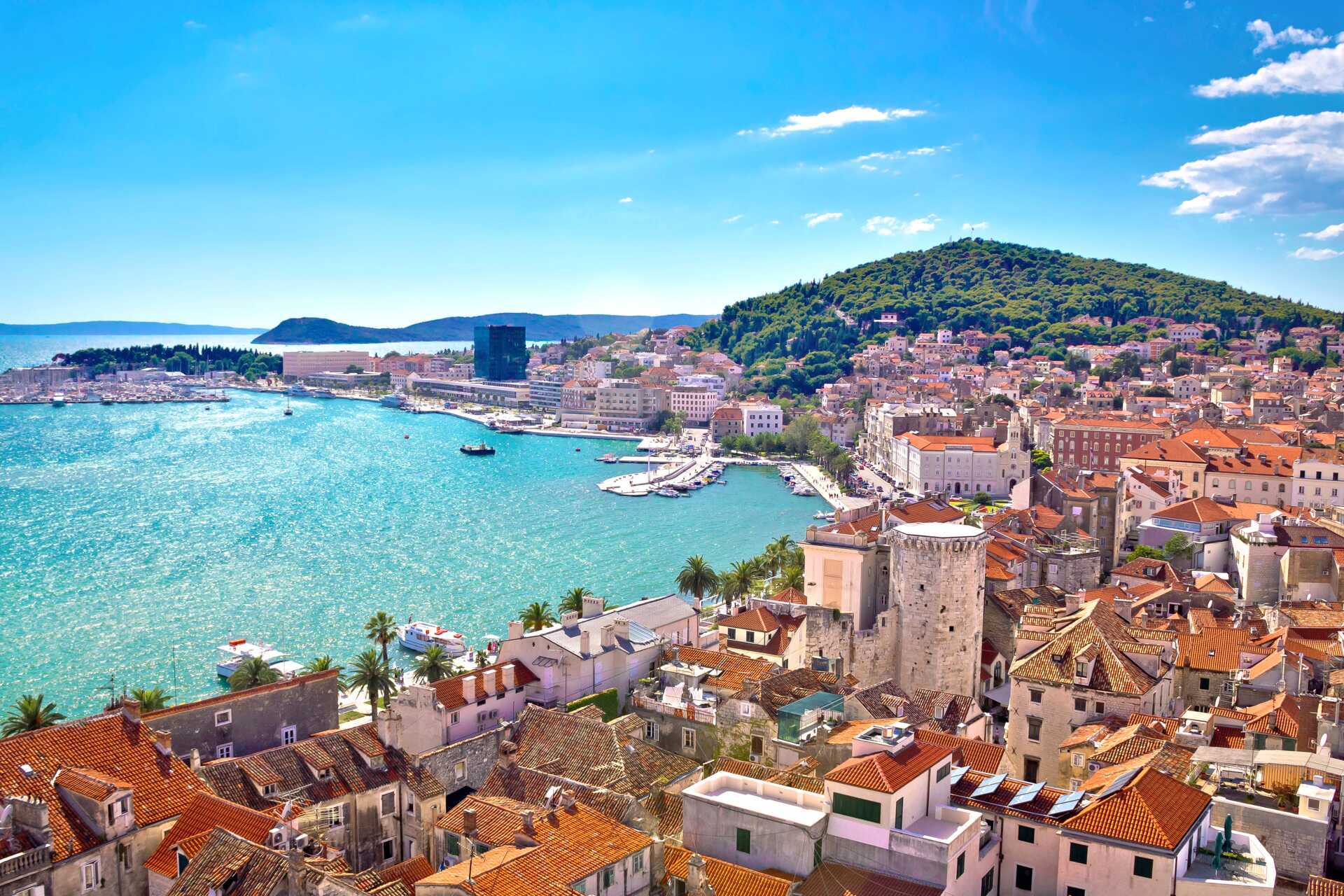 Split Kroatiassa.