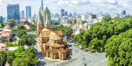 Notre Dame, Saigon, Vietnam.