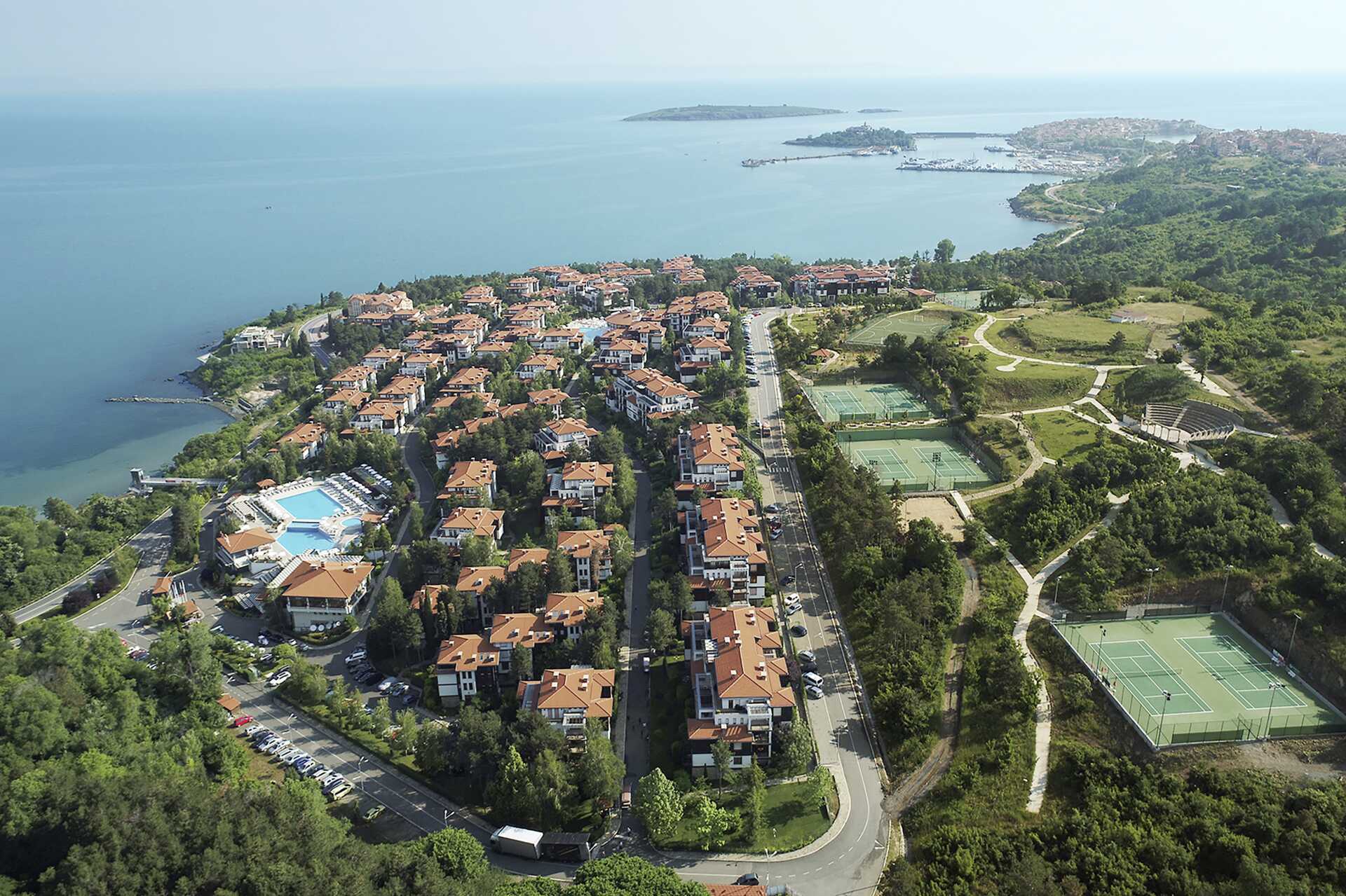 Hotelli Santa Marina. Sozopol, Bulgaria.