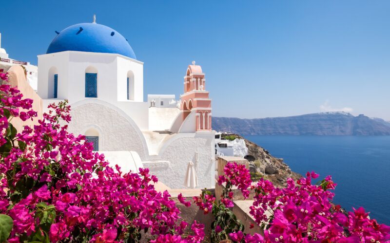 Santorini kuljetuksen kanssa
