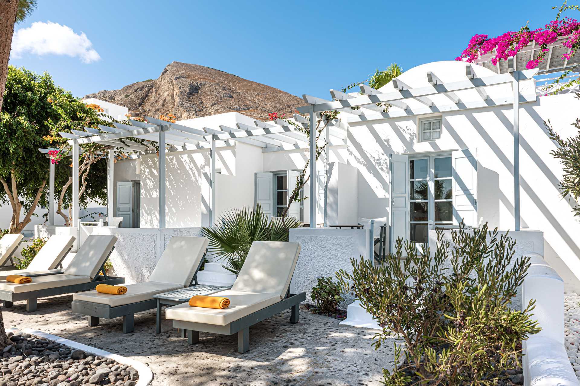 Santorini Kastelli Resort Santorinissa, Kreikassa.