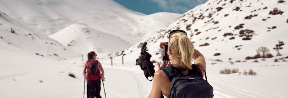 Ski Touring Kreetalla