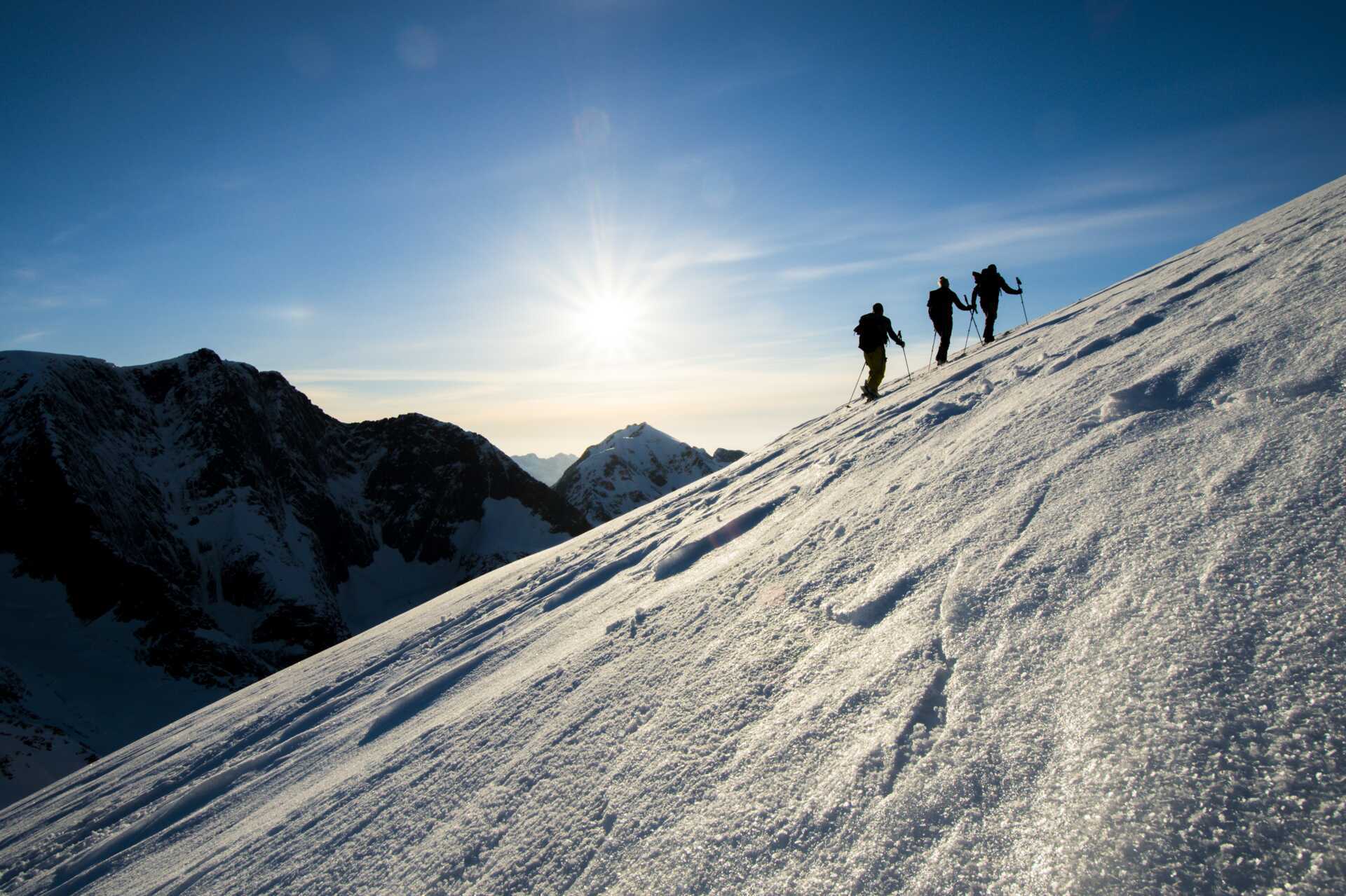 Ski touring Alagnassa ja Gressoneyssä