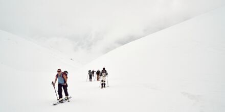 Ski Touring Kreetalla