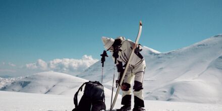 Ski Touring Kreetalla