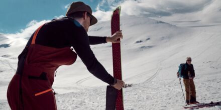 Ski Touring Kreetalla