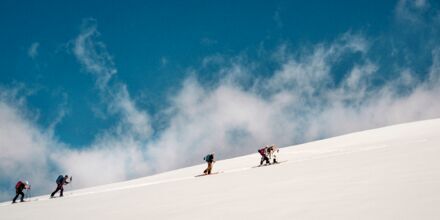 Ski Touring Kreetalla