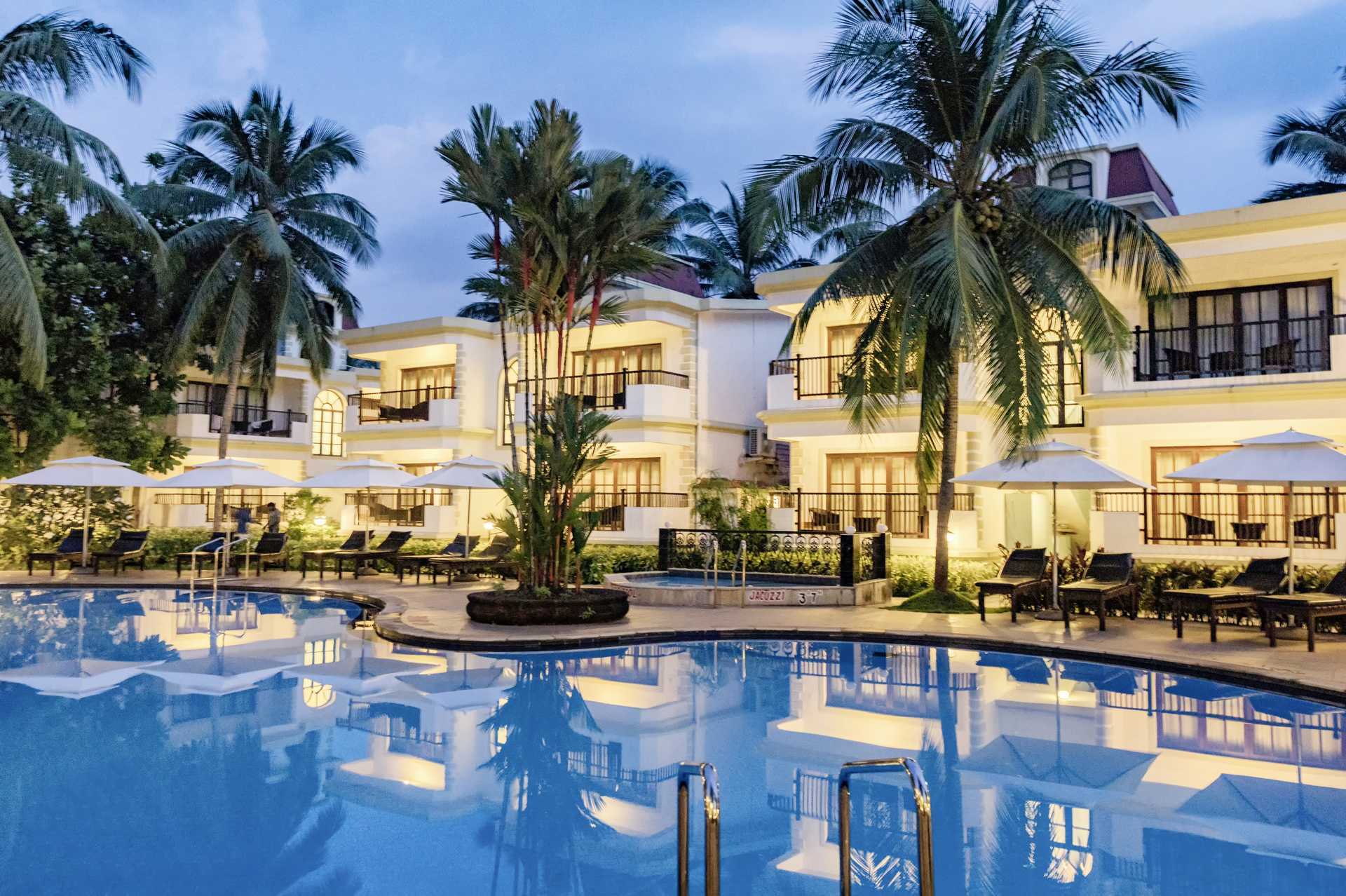 Allasalue, Hotelli Sonesta Inns, Pohjois-Goa, Intia