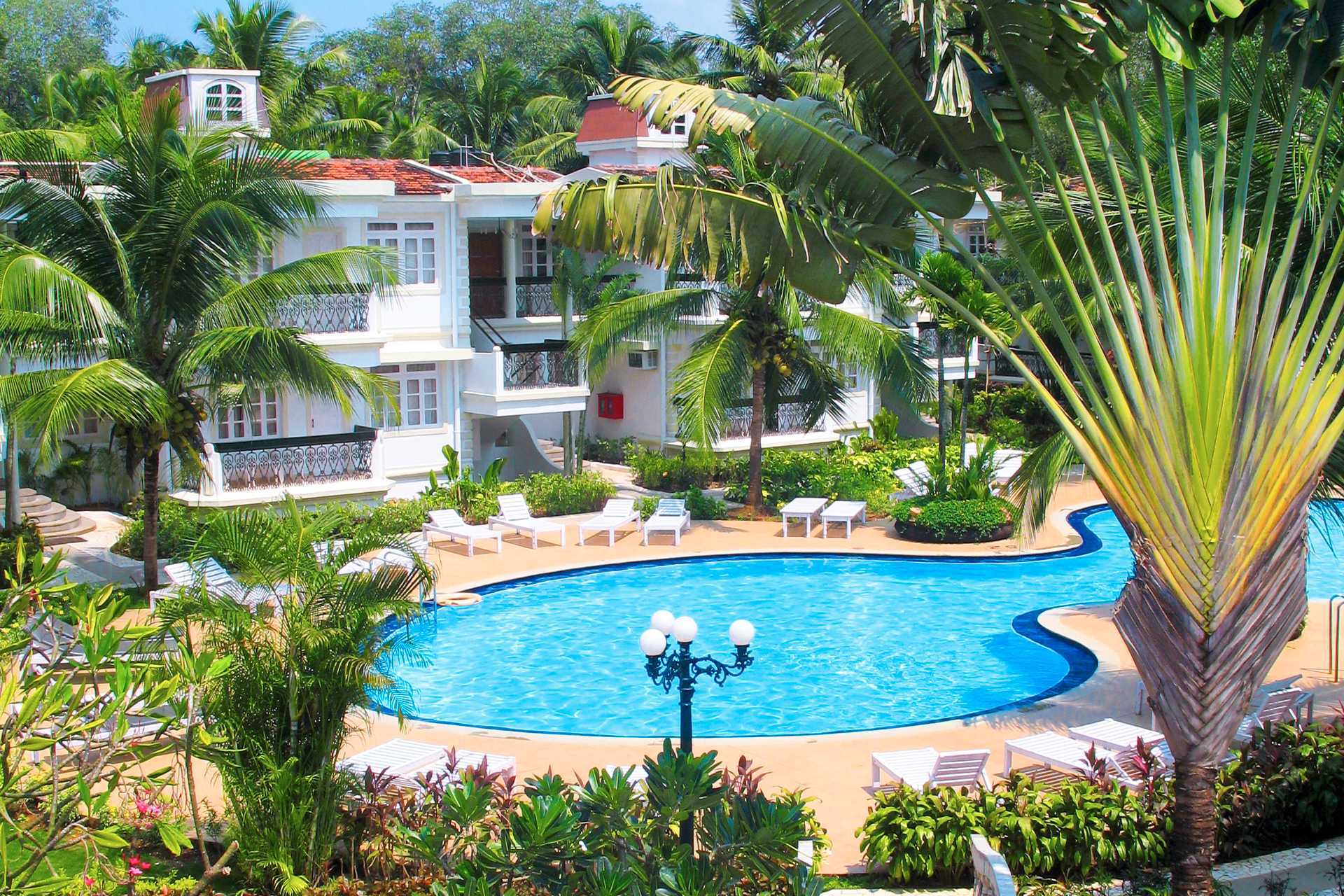 Allasalue, Hotelli Sonesta Inns, Pohjois-Goa, Intia