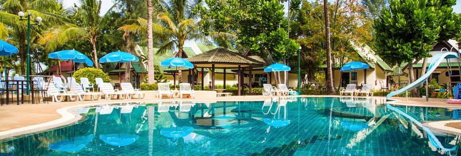 Allasalue, hotelli Southern Lanta Resort, Thaimaa.