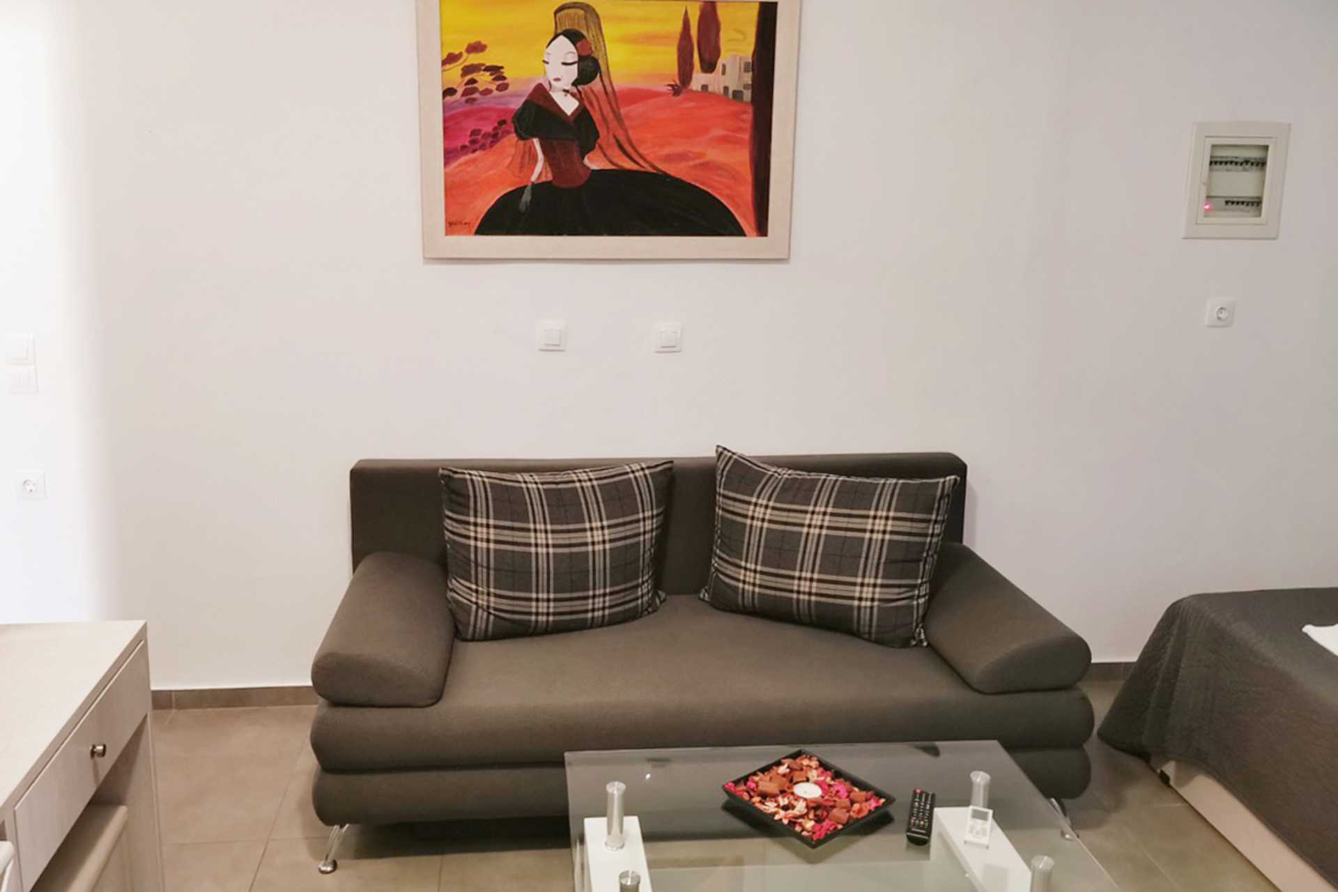 Superior-huone hotelli Biancossa Pargassa, Kreikassa.