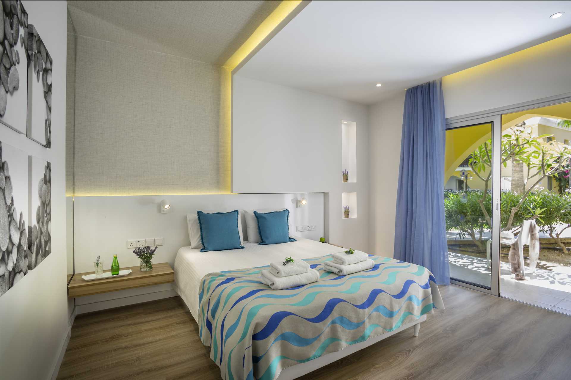 Superior-kaksio Malama Beach Holiday Villagessa Fig Tree Bayssa, Kyproksella.