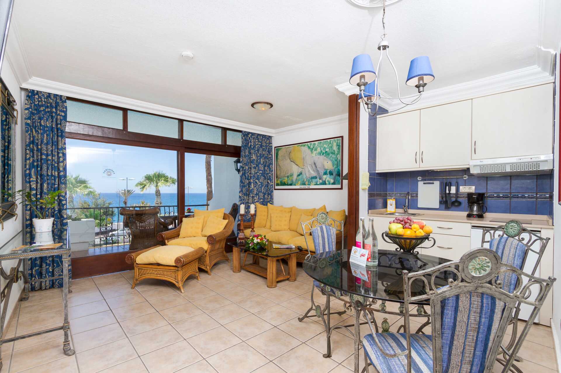 Superior-kaksio Sunsuites Carolinassa, Gran Canarialla, Kanariansaarilla.