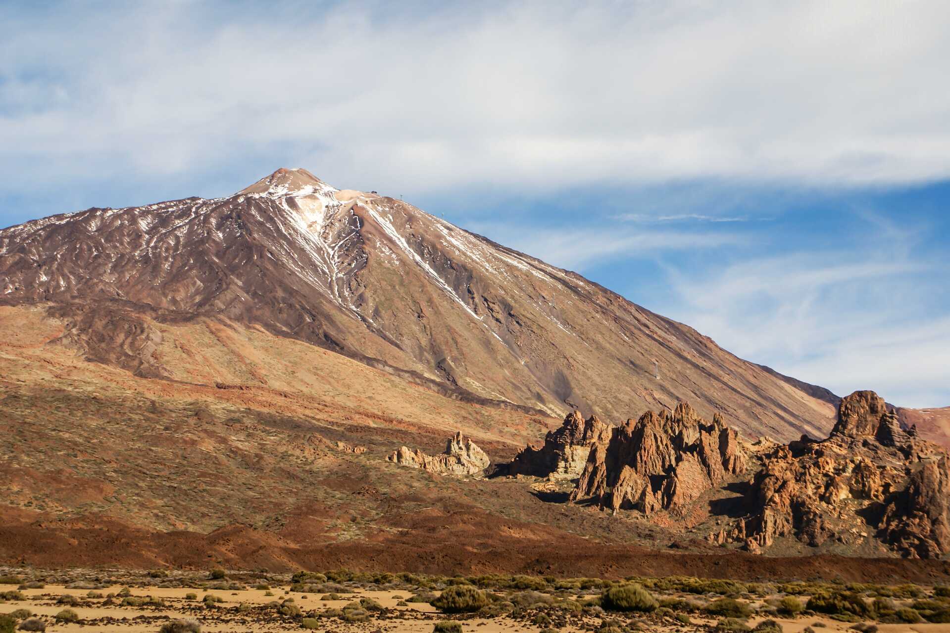 Teide, Teneriffan ylpeys, ja viininmaistelua