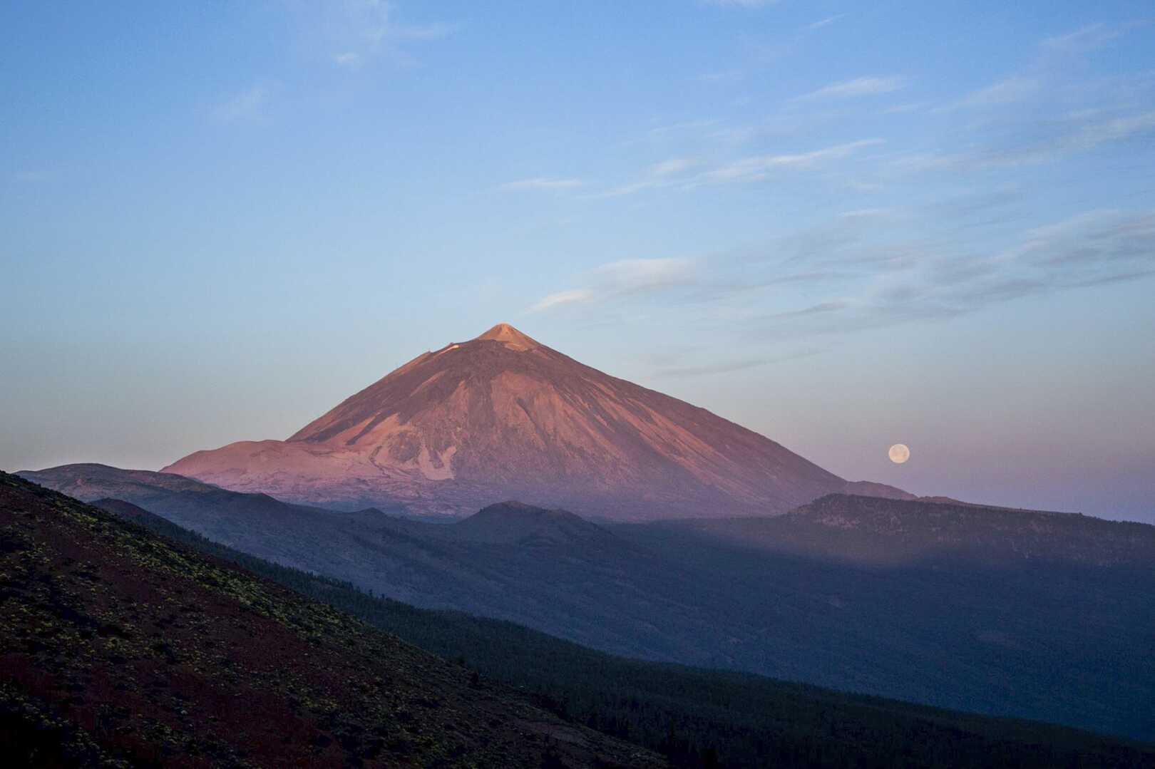 Teide, Teneriffan ylpeys - eteläiseltä Teneriffalta