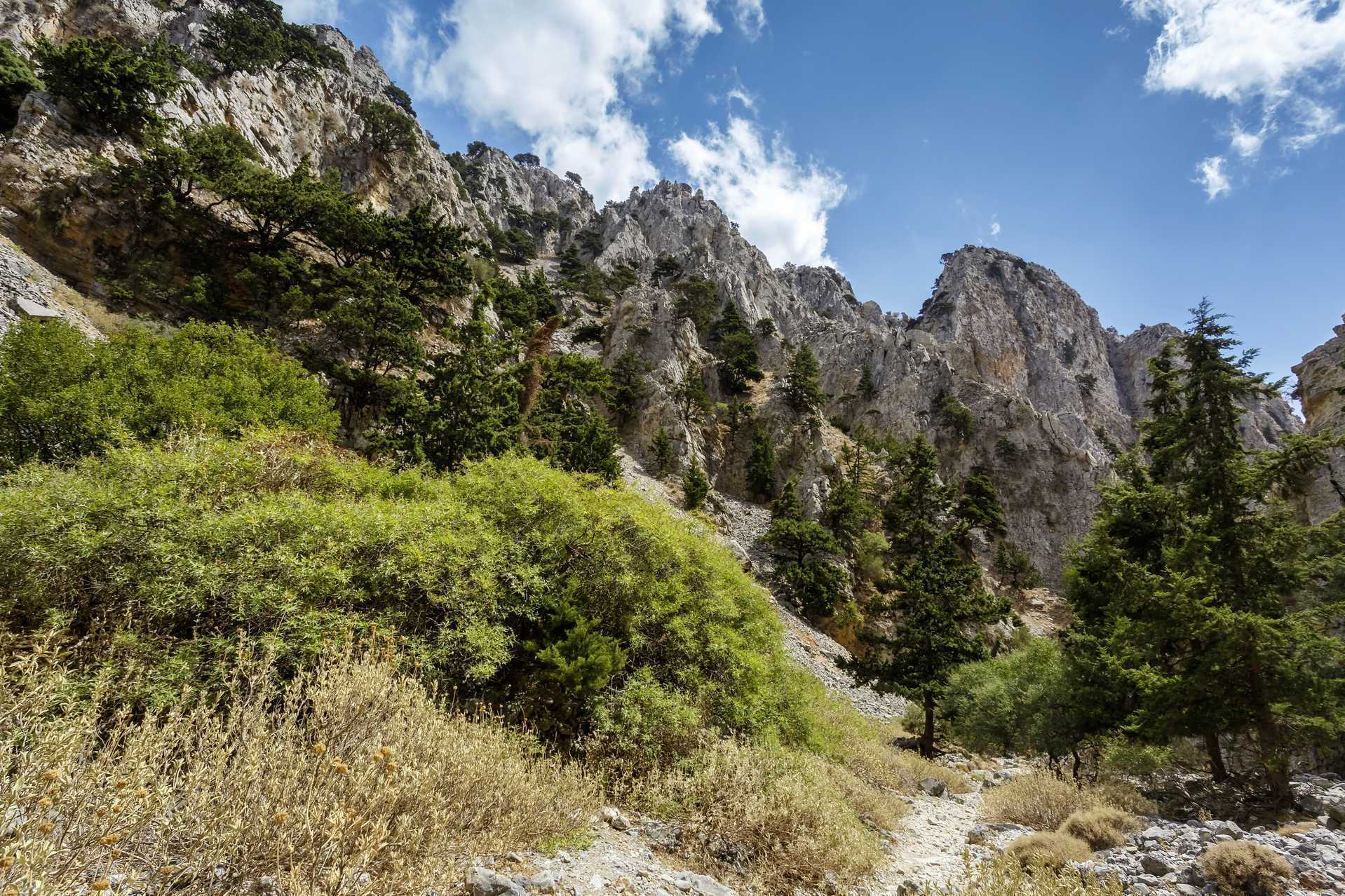 Vaellus Imbroksen rotkolla