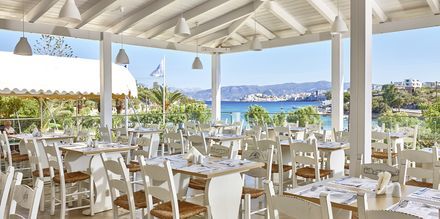Ravintola, Hotelli Vasia Ormos, Agios Nikolaos, Kreeta.