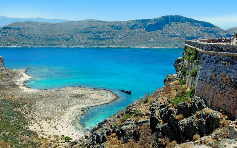 Balos - Sininen laguuni ja Gramvousa