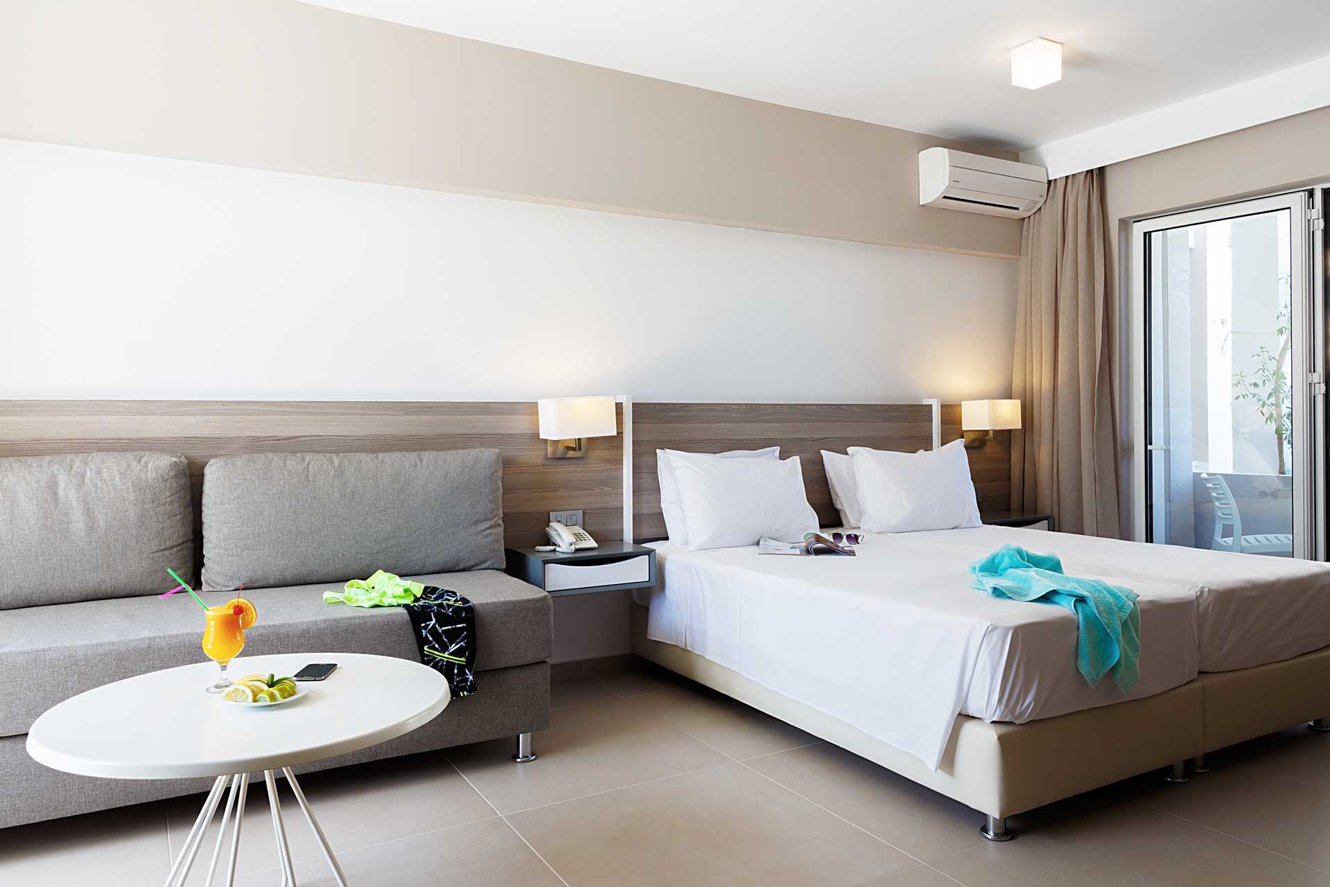 Yhden huoneen huoneisto Santa Helena Beach -hotellissa.