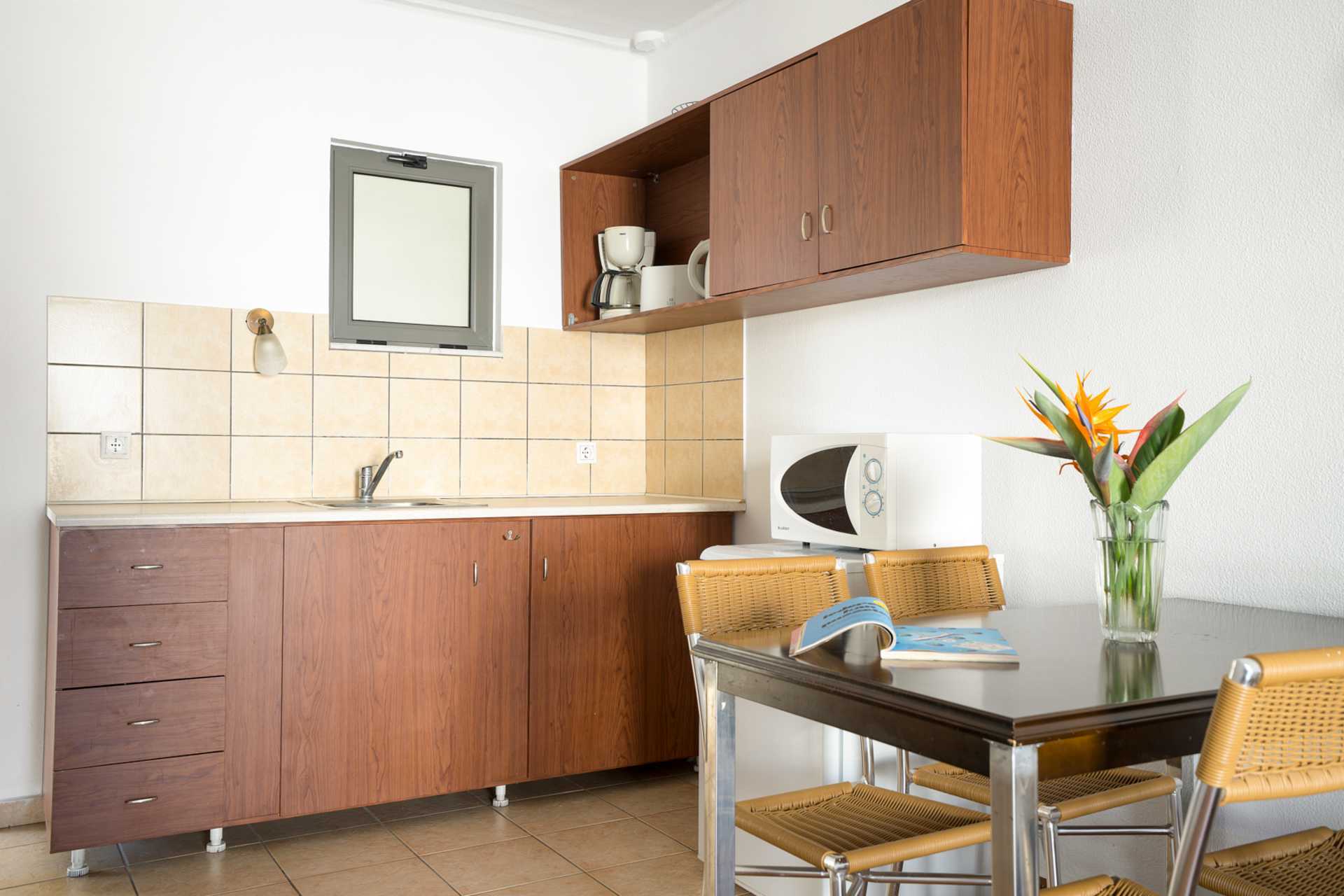 Yksiö hotelli Santa Marinassa Kosin kaupungissa Kosissa, Kreikassa.