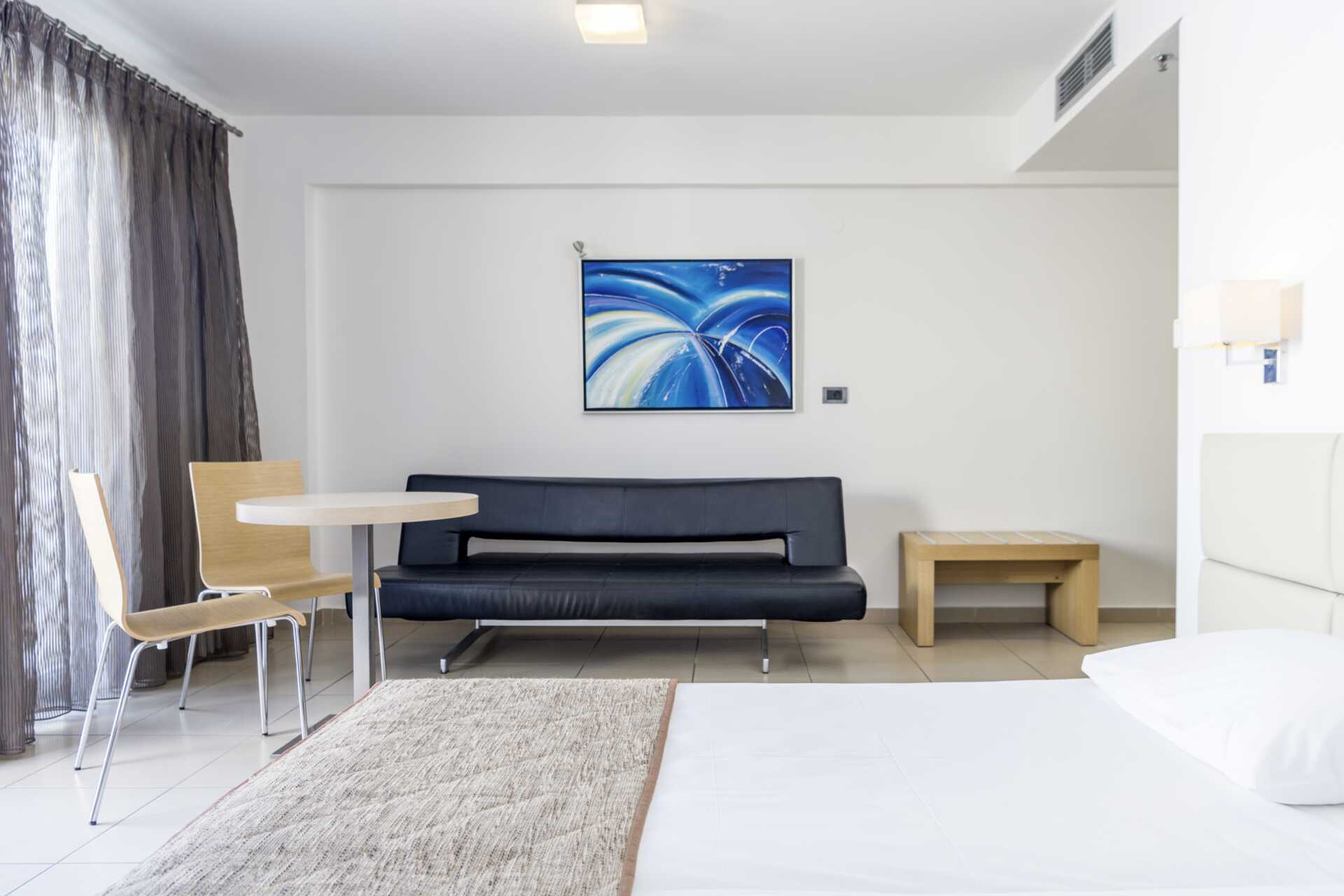 Yksiö. Hotelli Summertime, Platanias, Kreeta, Kreikka.